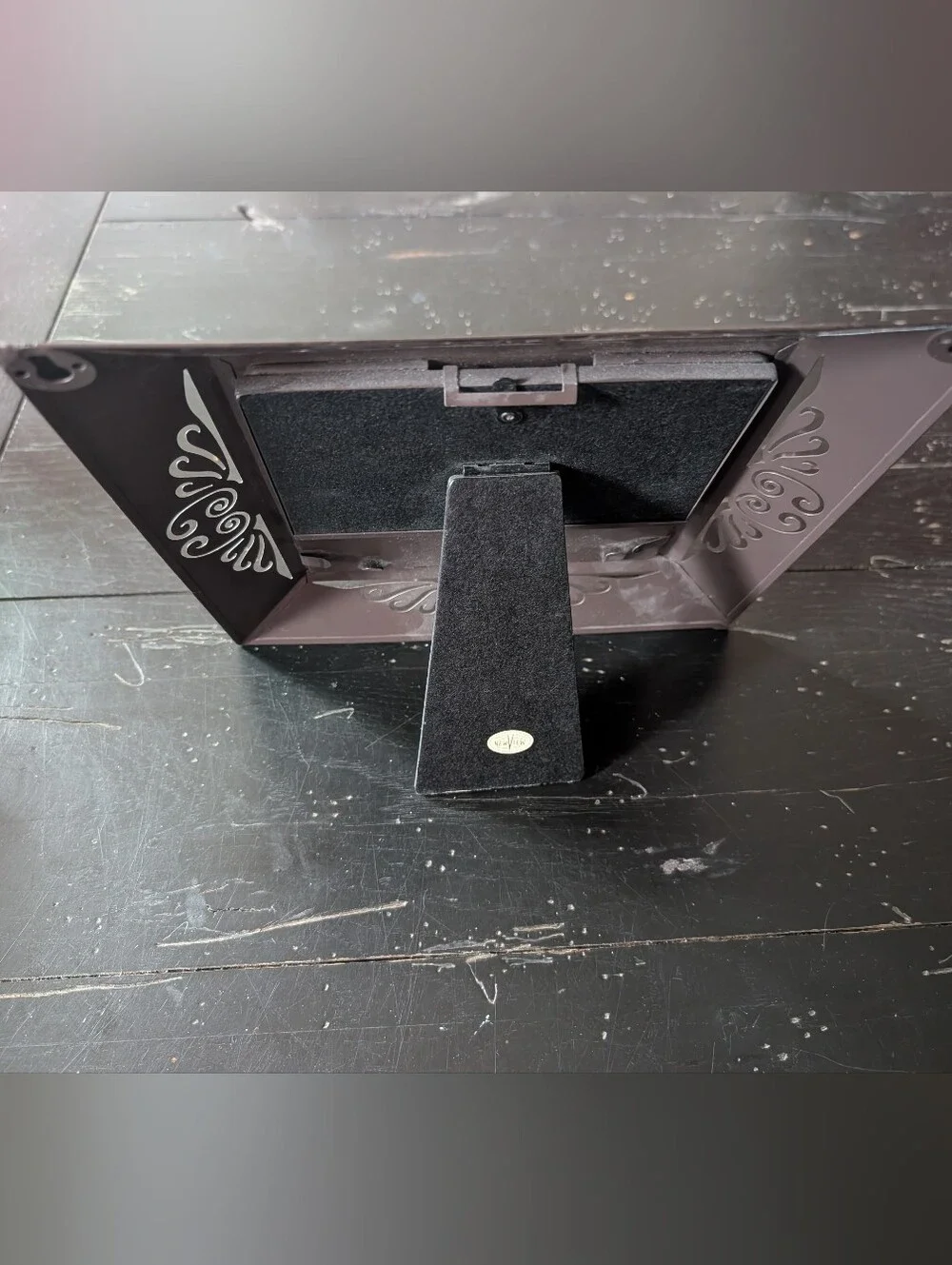 Vintage-style Square Metal Tabletop 